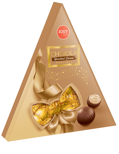 Chiqola Pralines Hazelnut Cream TRIANGLE